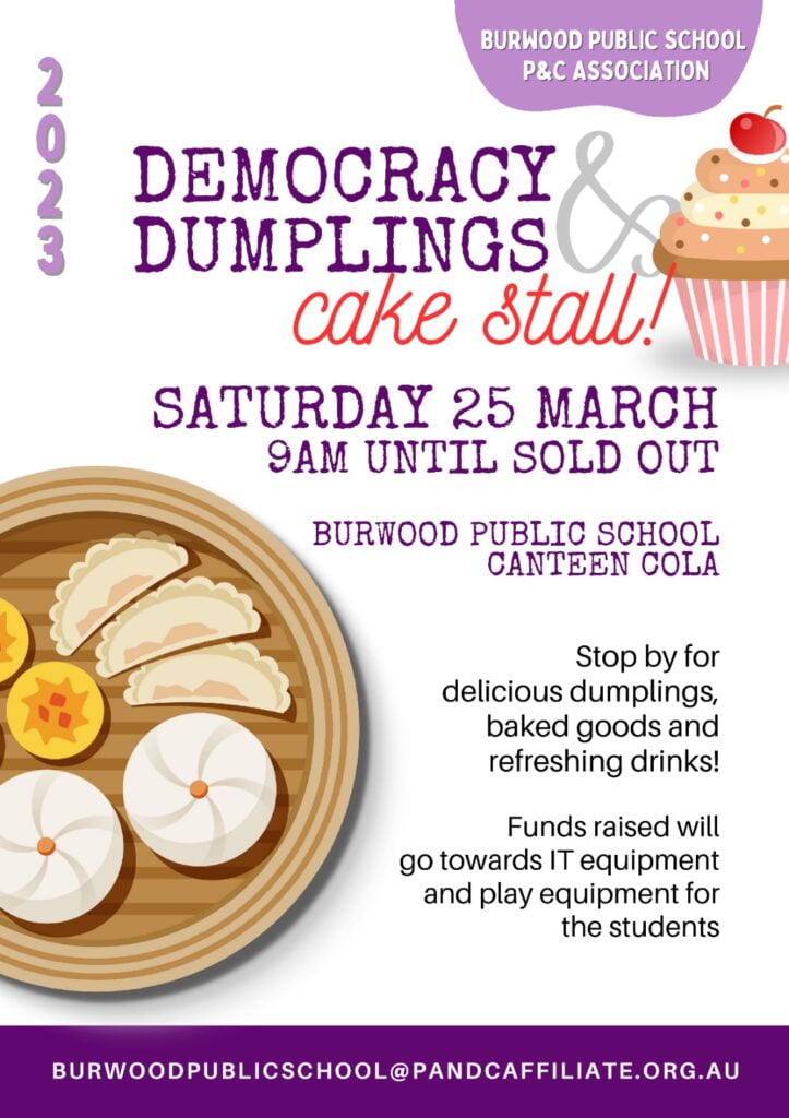 Burwood Public School Democracy Dumplings