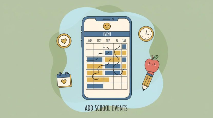 Adding the school calendar to your phone